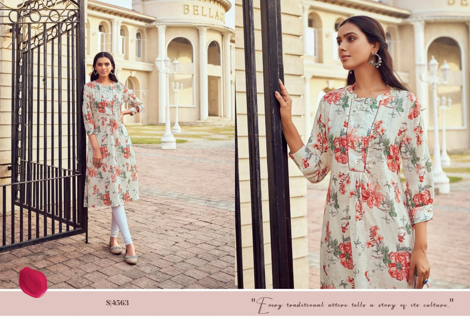 Subhash Sarees Samaira Cotton Wholesale Fancy Kurtis Catalog — Wholesale Kurtis, MPA wholesale from Surat — view 3